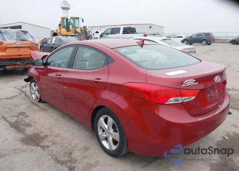 2012 Hyundai Elantra Gls (Ulsan Plant) из США, поврежденный, VIN KMHDH4AE2CU361556